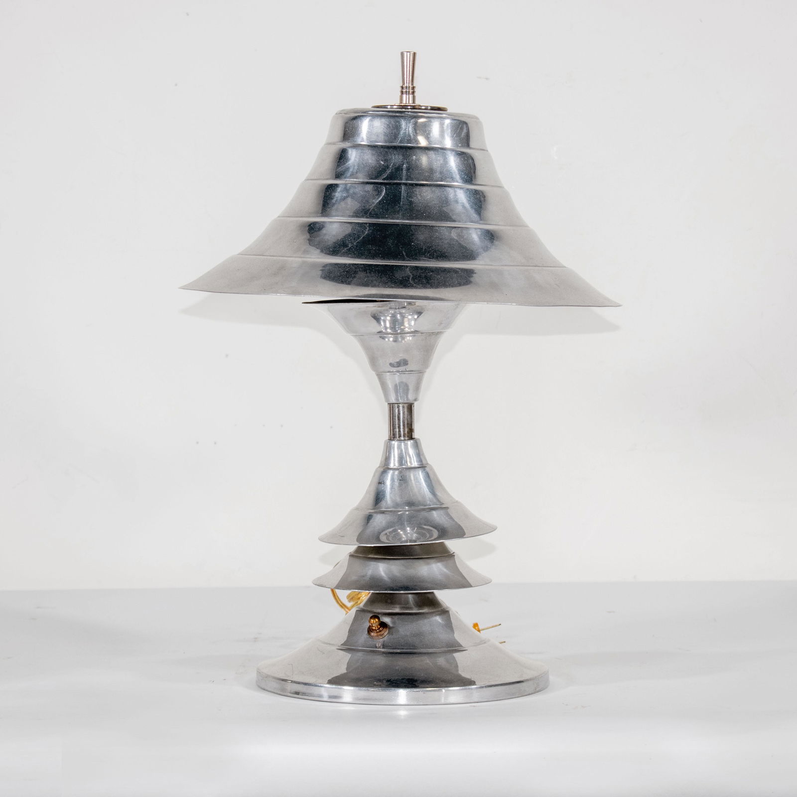 Machine  Age Spun Aluminum Desk Lamp (1 of 1)