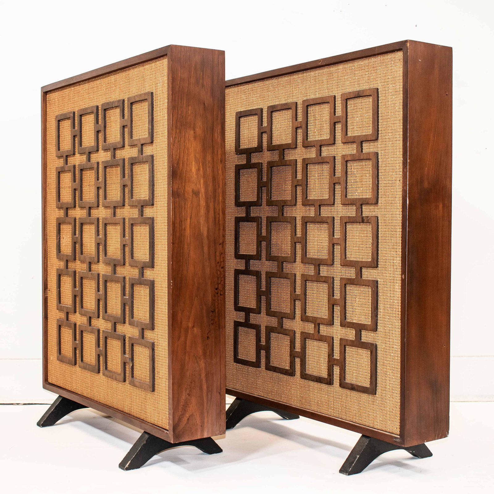 Avdax CA-70 Speakers: 7 3/4 D x 21 W x 27 H inches.