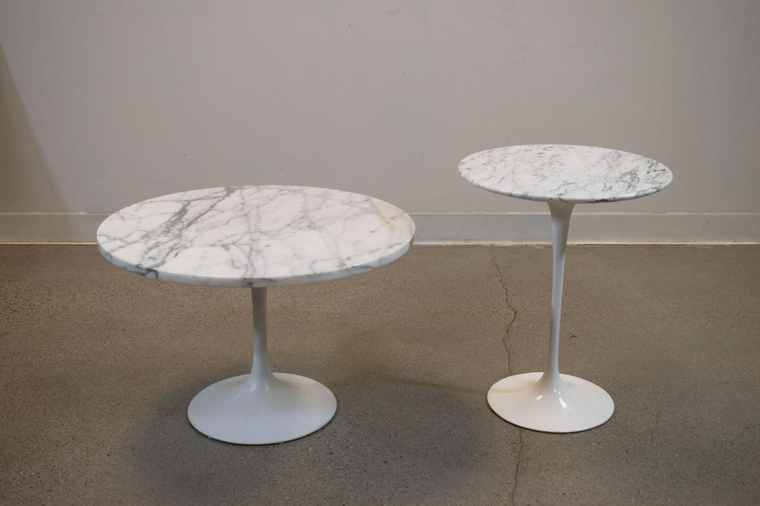 Mid-Century Marble Side Tables (1 of 1)