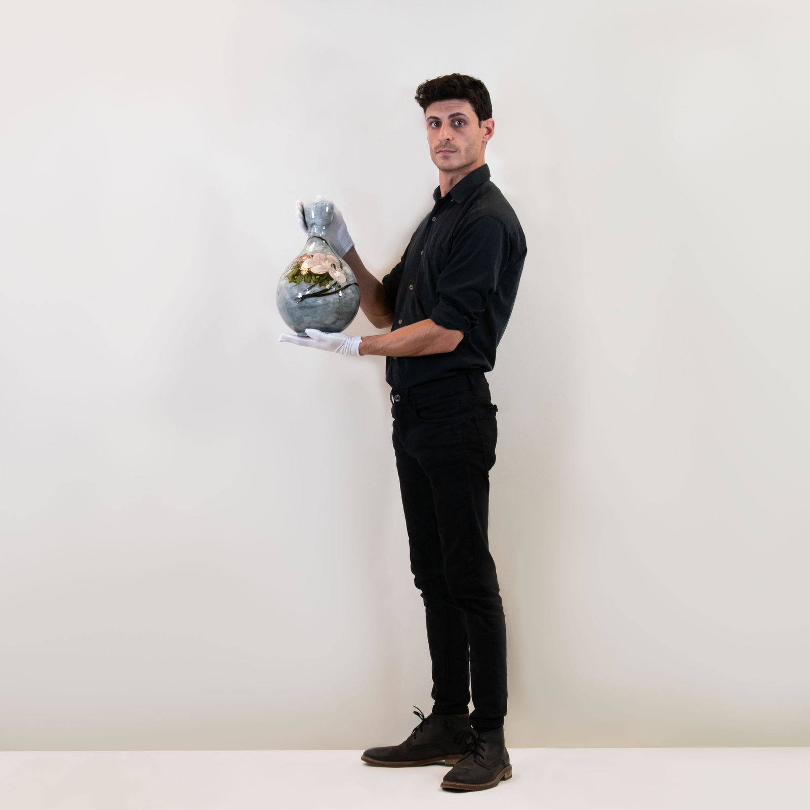 Haviland Limoges Art Pottery Vase (French, Circa 1880) (1 of 4)