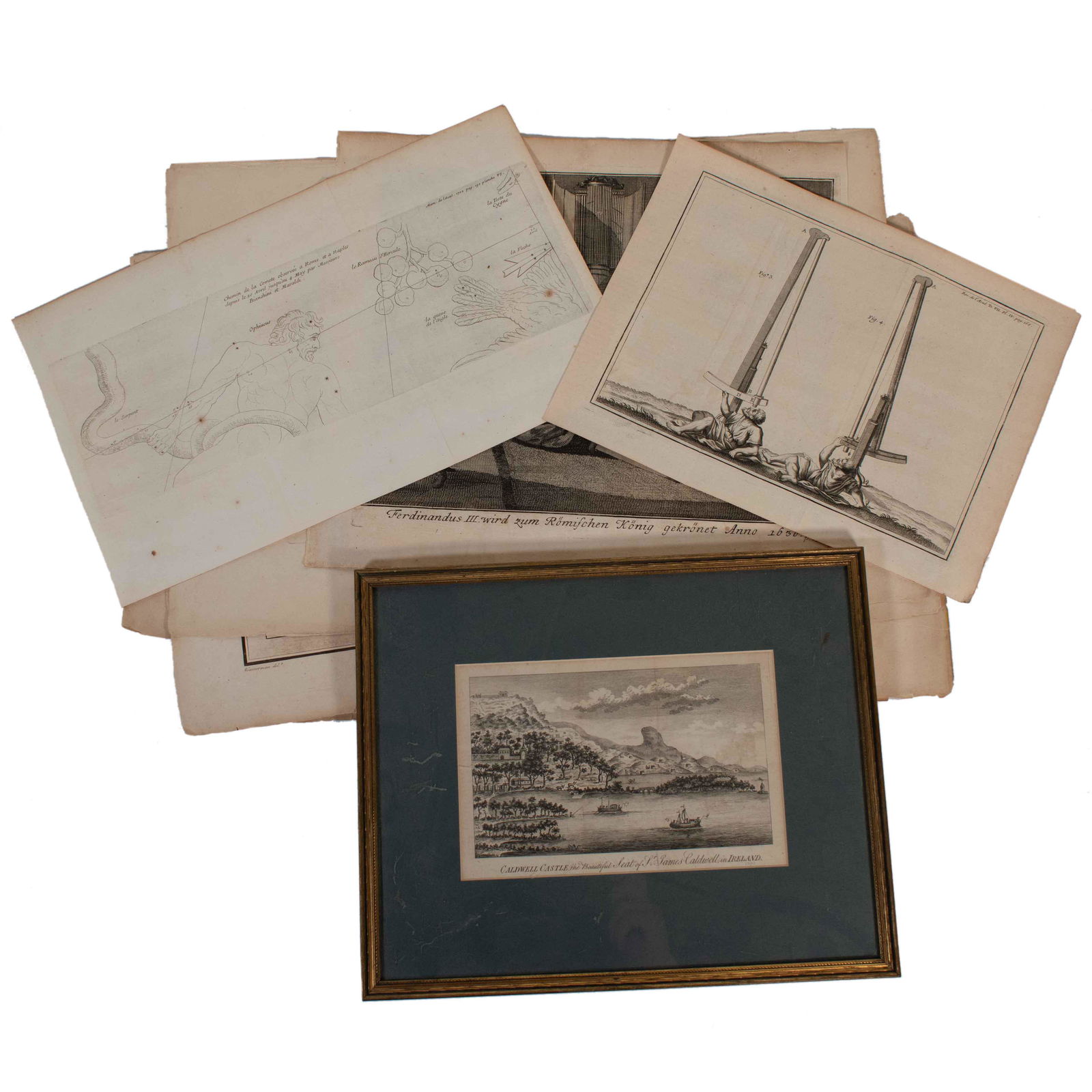 Antique  Engraving, Etching Photogravure  Collection (1 of 1)