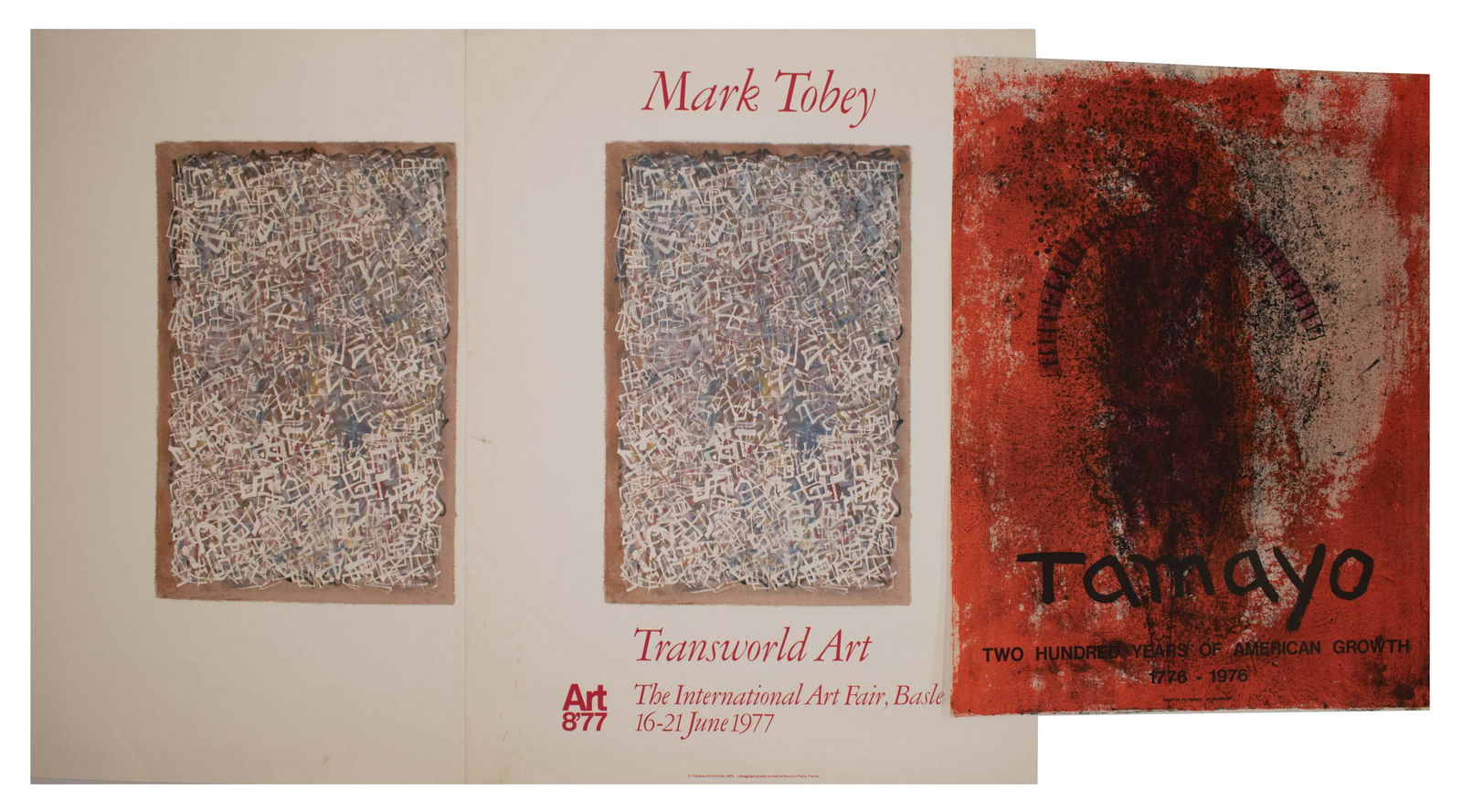 Rufino Tamayo & Mark Tobey (20th Century) (1 of 1)
