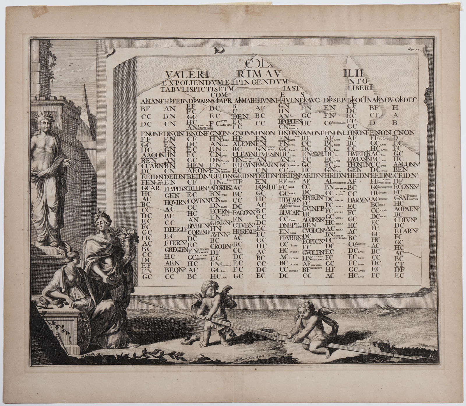 Old Master Engraving  (18th Century) (1 of 5)