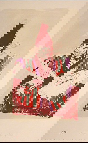 Levine Michener Signed book lithographs: Jack Levine (b. 1915) American. Facing East. Maecenas Press, Random House, NY, 1970. Text by James A. Michener; illustrated with original woodcuts by Jack Levine, printed on Arches paper. The original