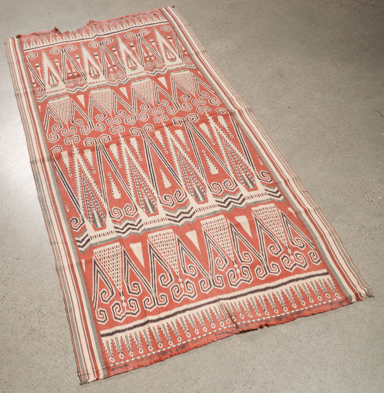 Ceremonial Pua Iban Dayak Ikat Textile (1 of 2)