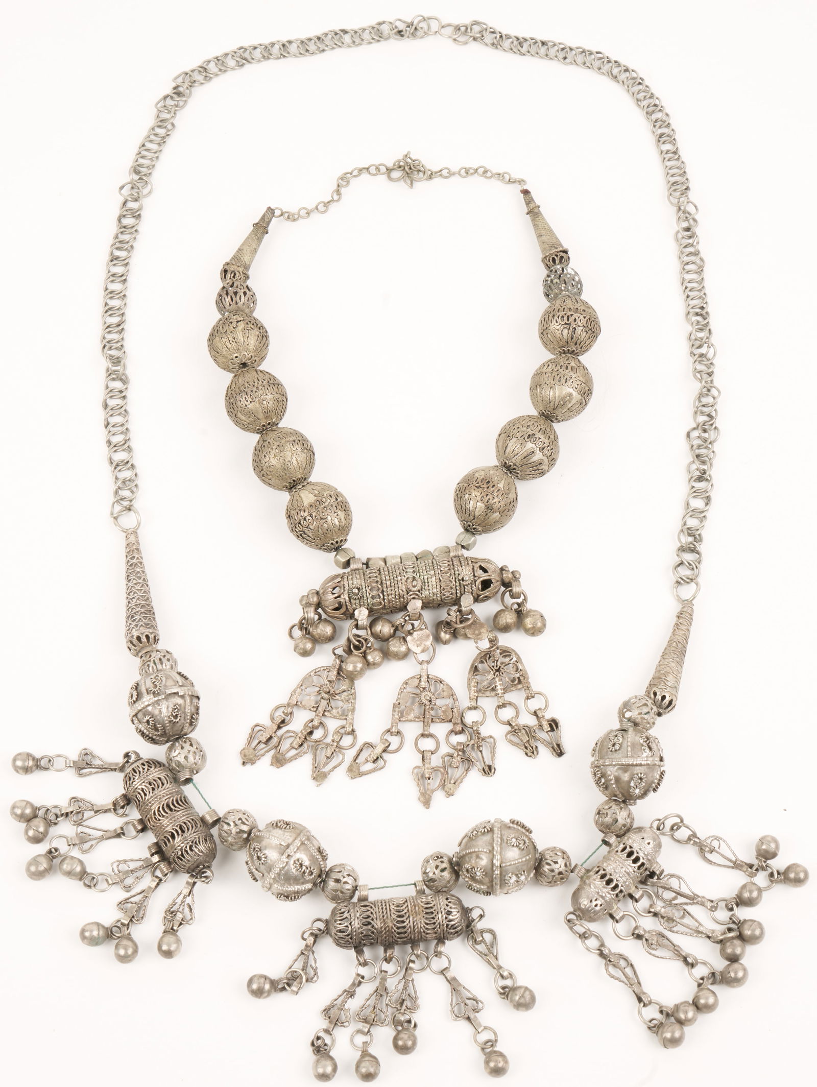 Bedouin Silver Necklaces (Yemen, 20th Century) (1 of 1)