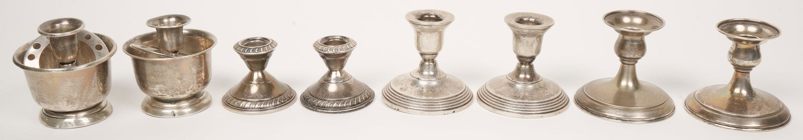 Estate Silver Candlestick Collection (20th Century) (1 of 1)