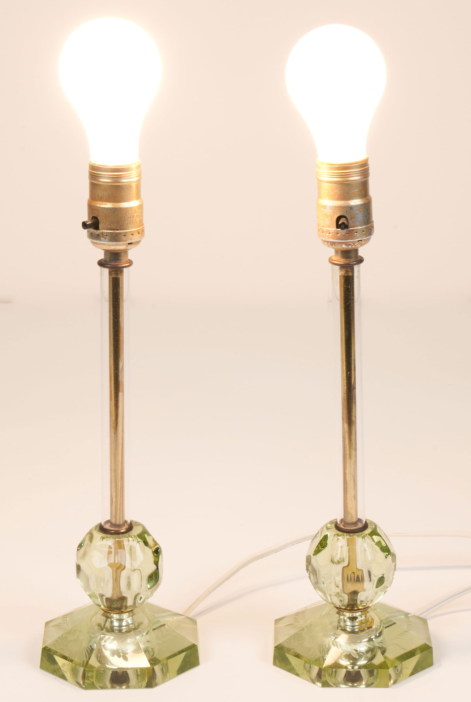 Cut Crystal Lamps (Art Deco) (1 of 1)