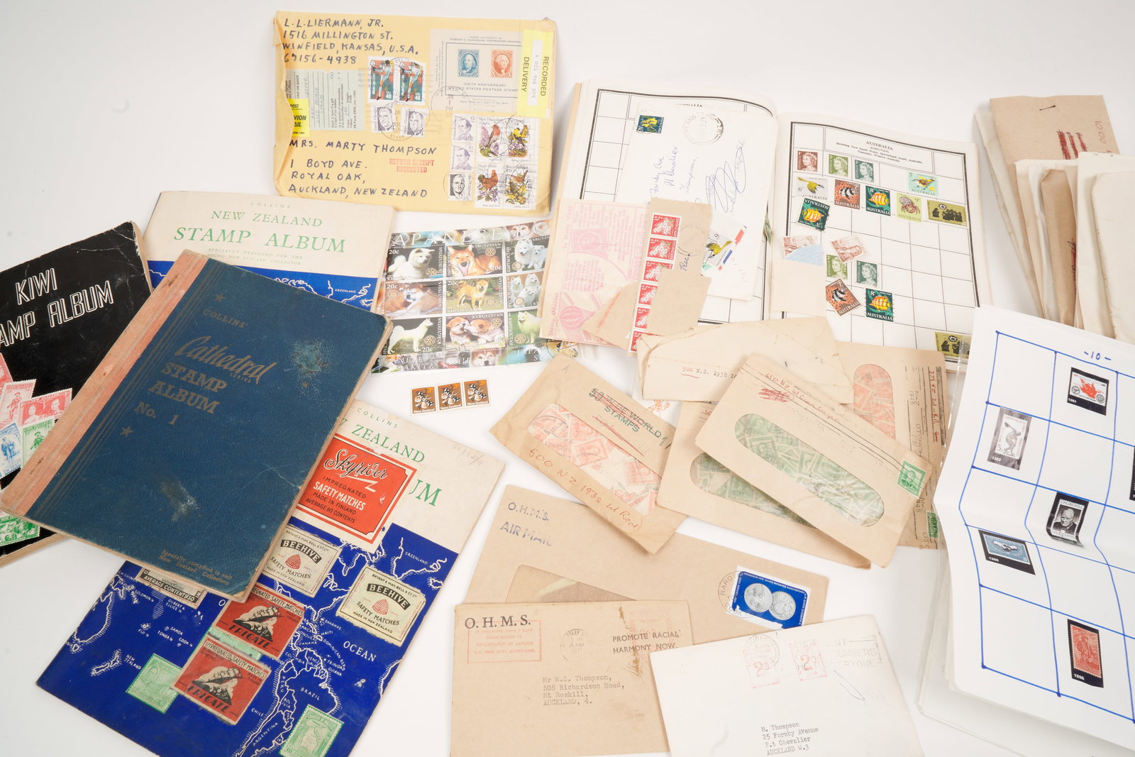 Stamp Collection (New Zealand, Australia et al) (1 of 1)