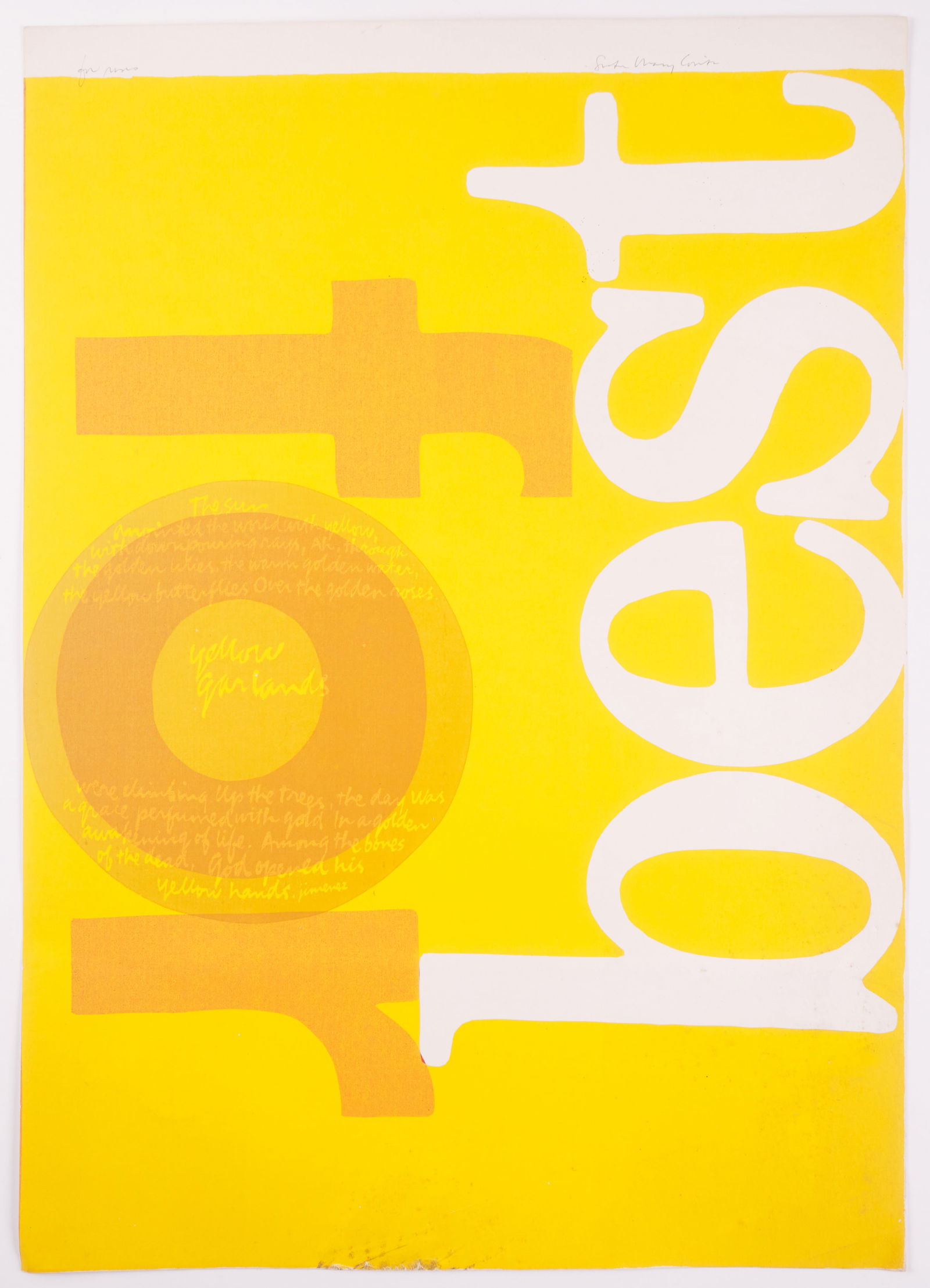 SISTER CORITA KENT (AMERICAN, 1918-1984) (1 of 1)