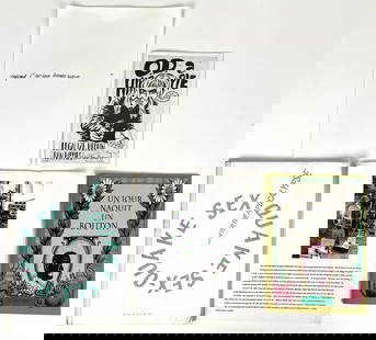 ART GENES; RAYMOND PETTIBON;NICOLAS CHUARD (ART PUBLICATIONS): "Quake Sex: Art After the Apocalypse." Summer, 1993. Glue-bound book work." Artists were invited to express their sex-art fantasies. Artists include: Ellen Cantor, Raymond Pettibon, Carolee Schneemann