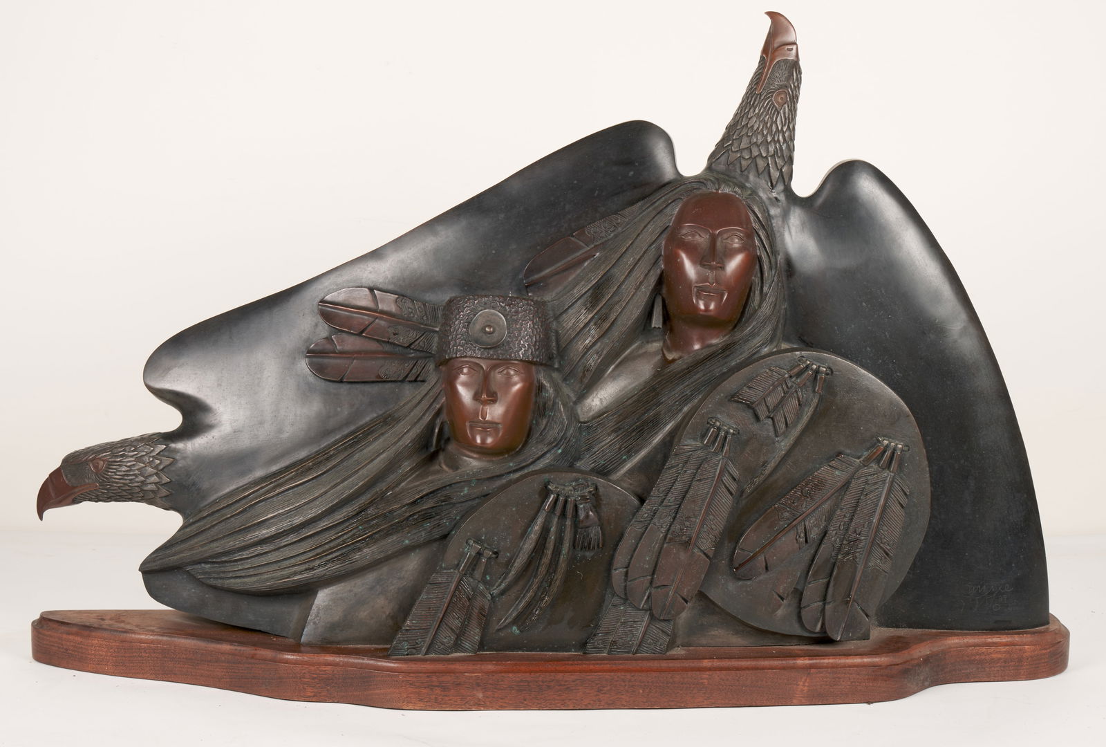 LARRY YAZZIE (B. 1958, NAVAJO / DINE) BRONZE (1 of 4)