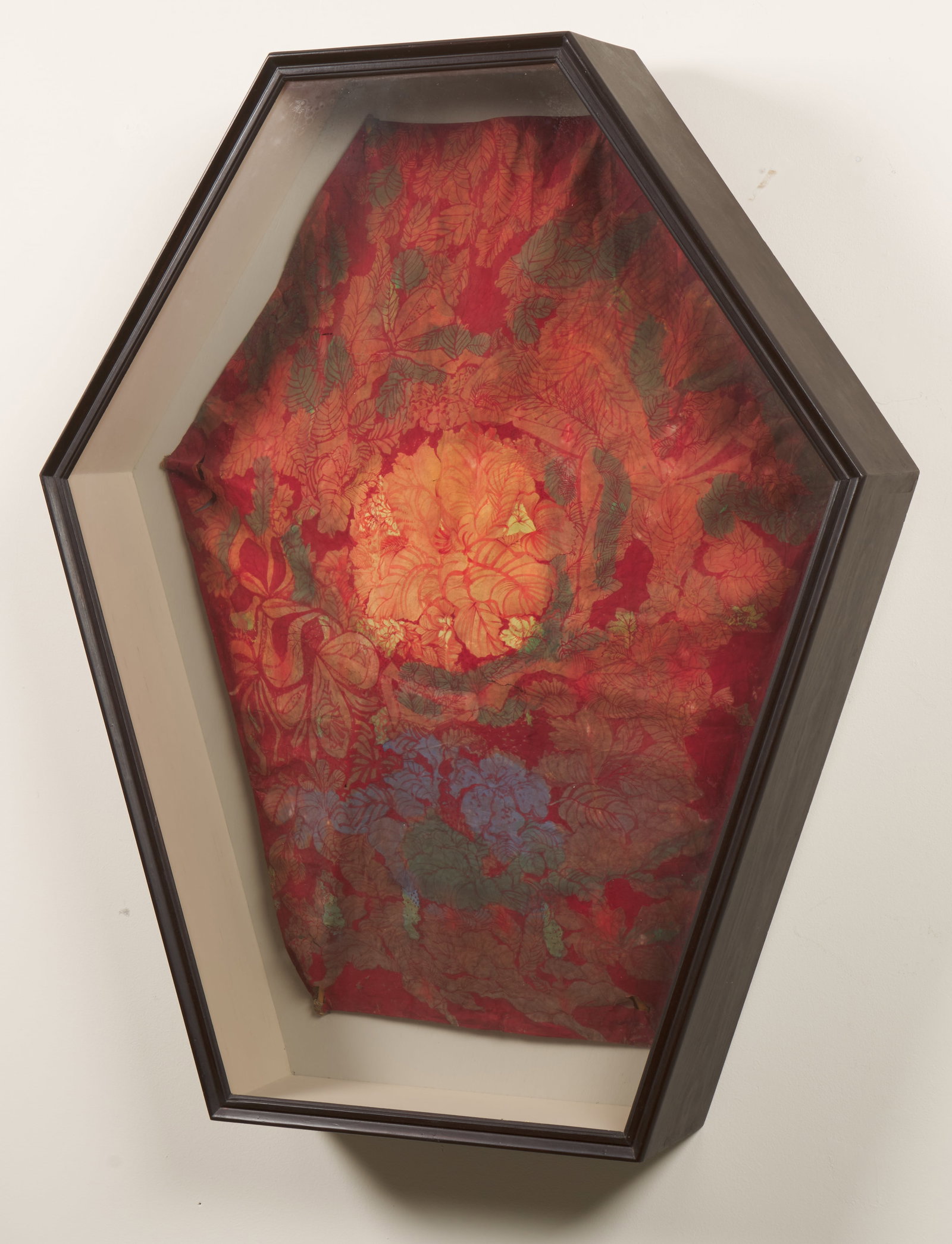 Kite Construction (Artist Collaboration) Mid-Century: Peter McClellan, Laurence Herbert Scott with a frame by Leon Braithwaite. 5 x 34 1/2 x 29".