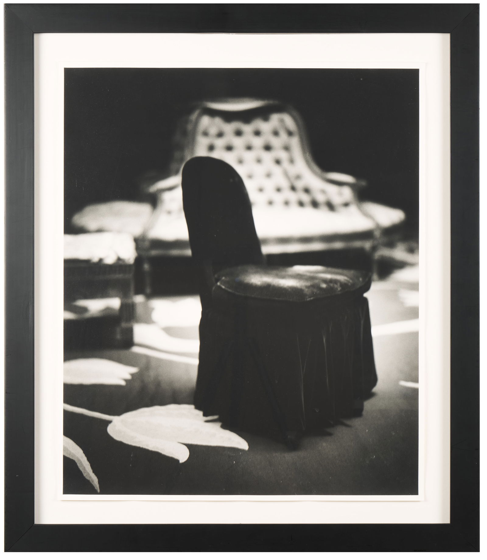 Jean Kalina (American, B. 1956): 'Andy Warhol's and Fredrerick Hughes Pied-a-terre in Paris.' Gelatin silver print. Signed and annotated on verso. 24 x 20"; 30 x 25 1/2" (overall). Provenance: Pace/MacGill Gallery, New York.