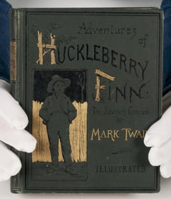 Mark Twain, The Adventures of Huckleberry Finn, 1st Edition