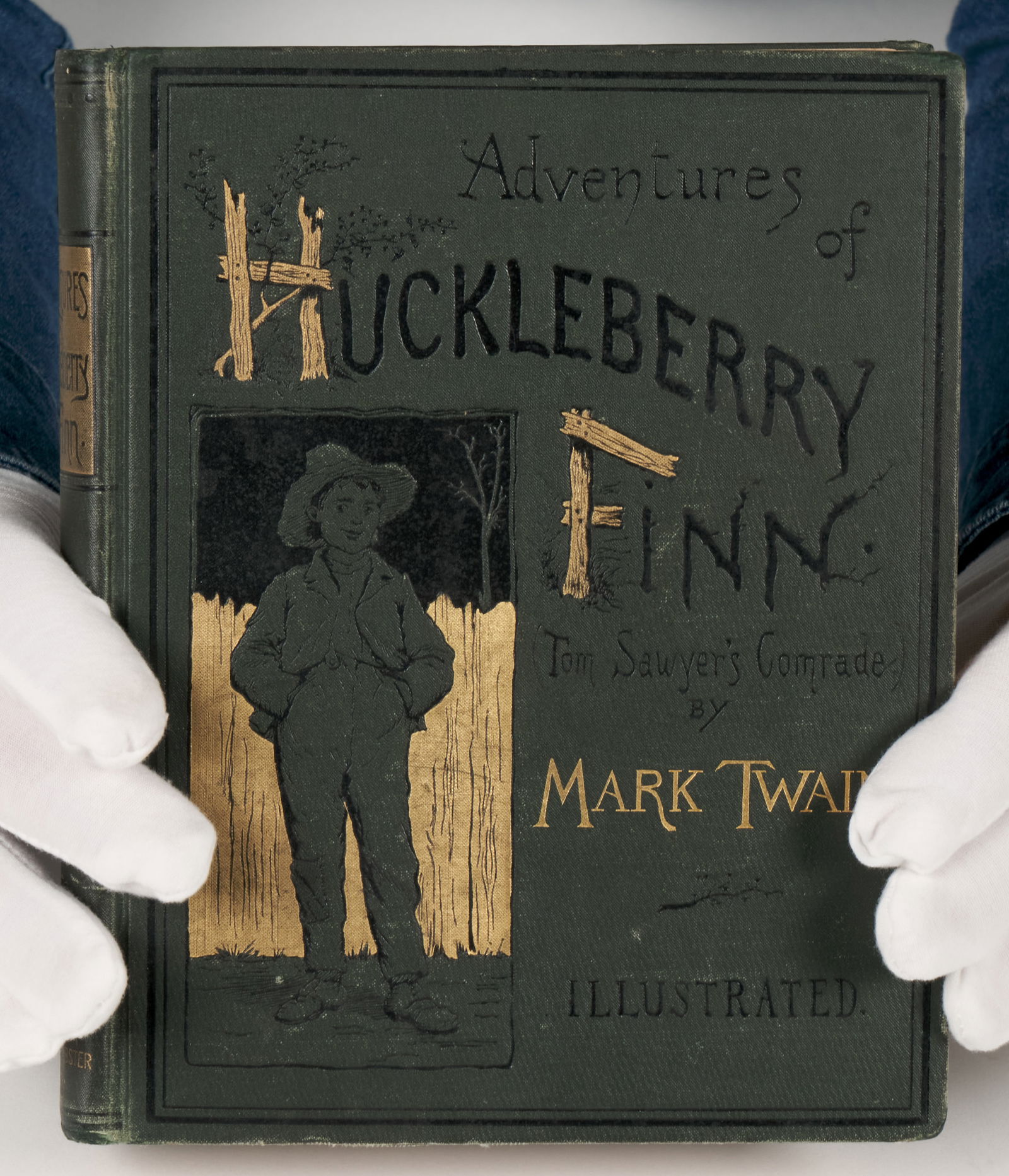 Mark Twain, The Adventures of Huckleberry Finn, 1st Edition (1 of 9)