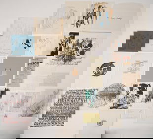 Contemporary Artwork and Ephemera Collection