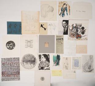 Contemporary Artwork and Ephemera Collection