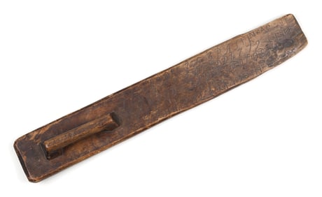 Scandinavia Mangle Board (1786)