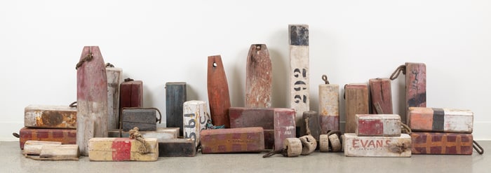 Antique Lobster Buoy Collection