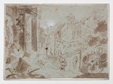 Old Master Drawing (18th Century, Italian)