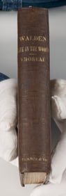 Henry D. Thoreau, 'Walden; or, Life in the Woods' 1st Edition