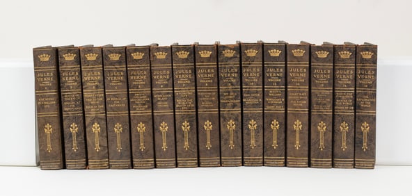 Works of Jules Verne. Rare Edition 1911.