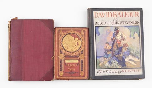 Three 19th Century Illustrated Adventure Stories