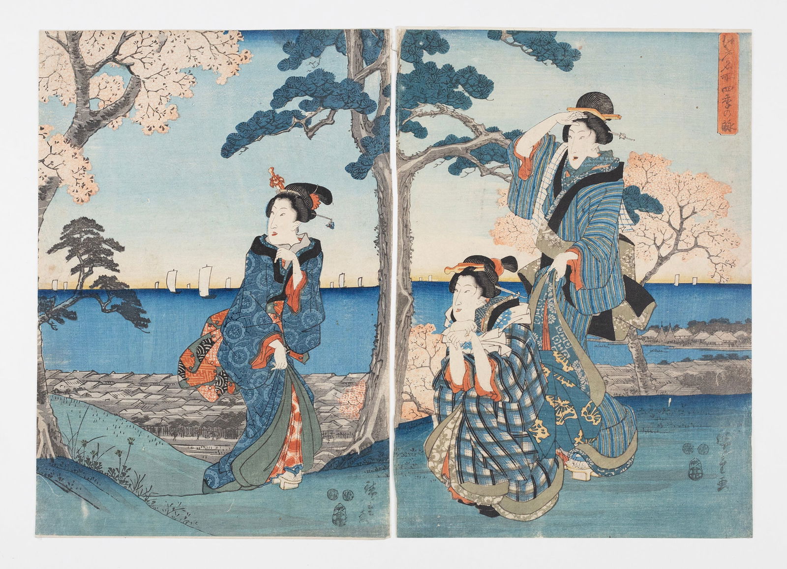 Utagawa Hiroshige (Japanese, 1797 - 1858) (1 of 4)