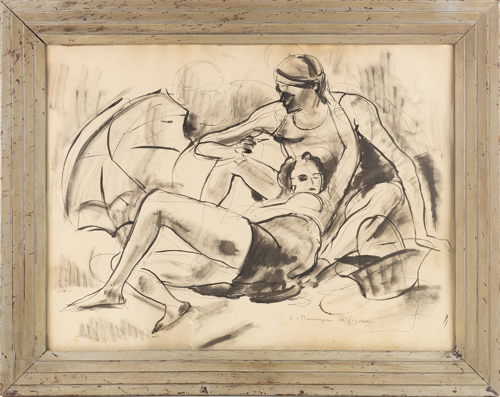 Andre Dunoyer de Segonzac (French, 1884-1974) (1 of 4)