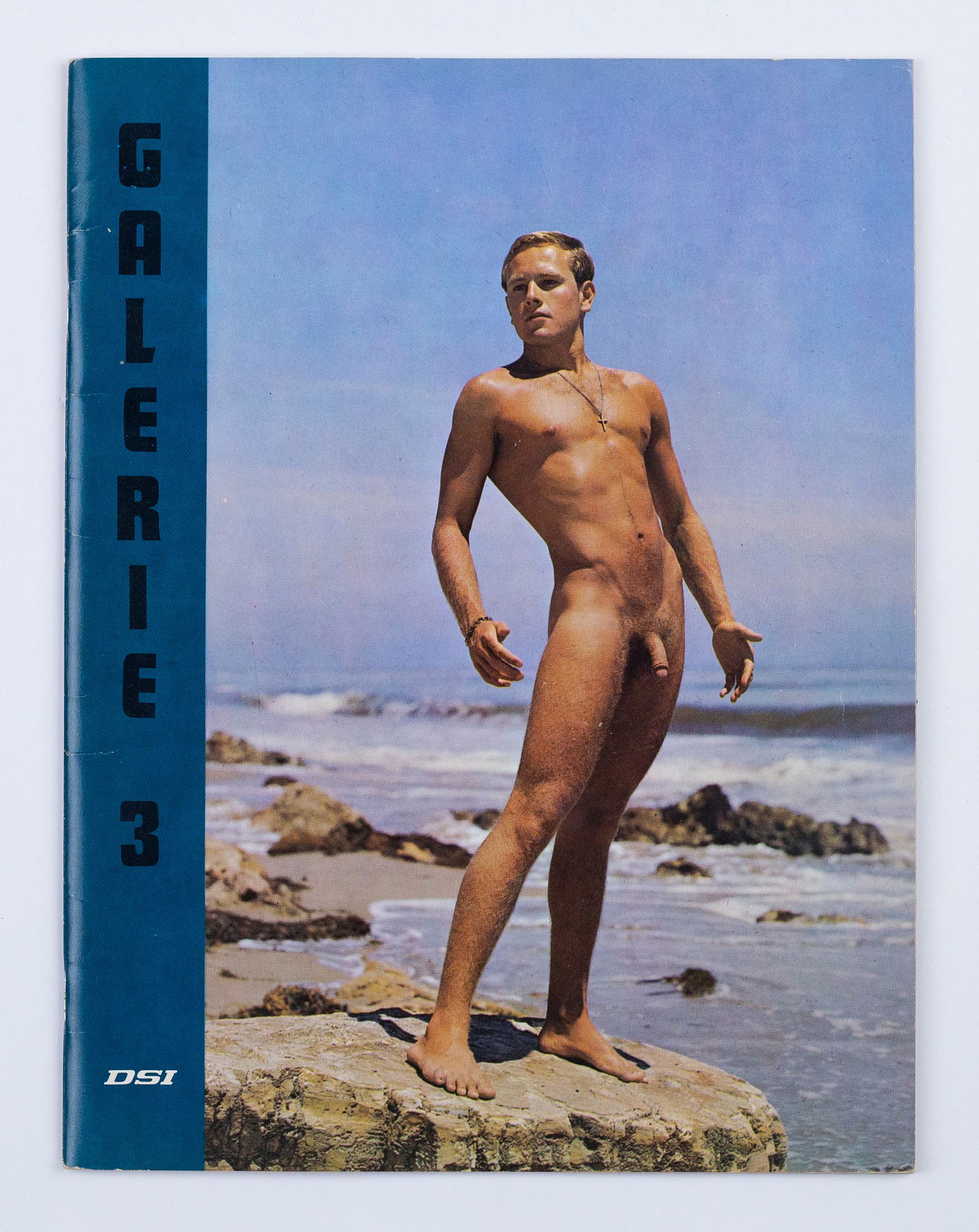 Early Issue Gay Magazine: 'Galerie 3.' 1967. Published by DSI. Fantastic condition early male nude magazine. Includes article "A Major Victory" detailing the recent Supreme Court decision to uphold the right to sell and receiv