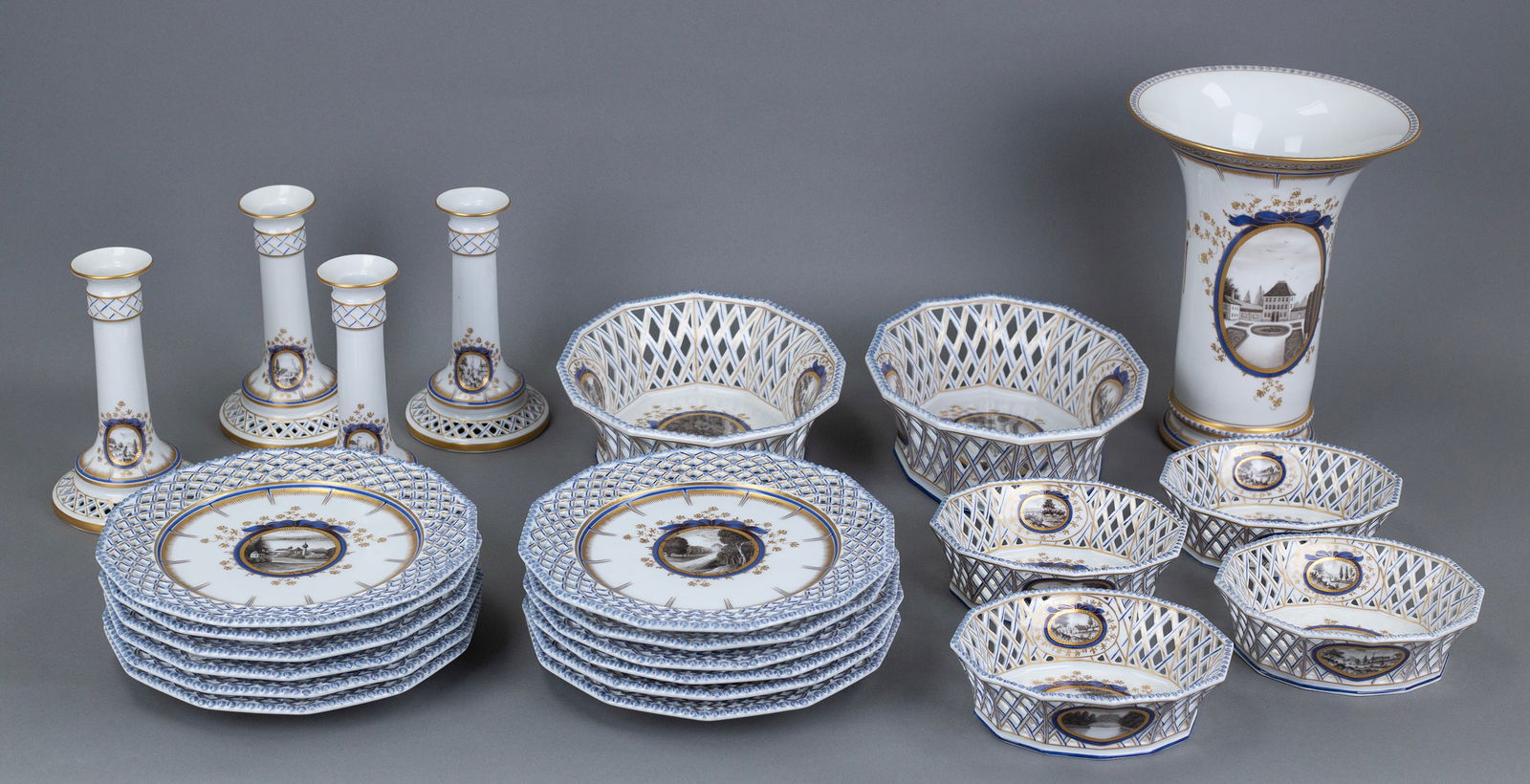 Nymphenburg Pearl (Kings Service) Porcelain Service (1 of 13)