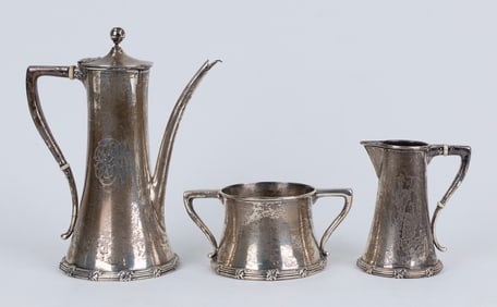 Howard Co. NY Sterling Silver Tea Set (Antique)