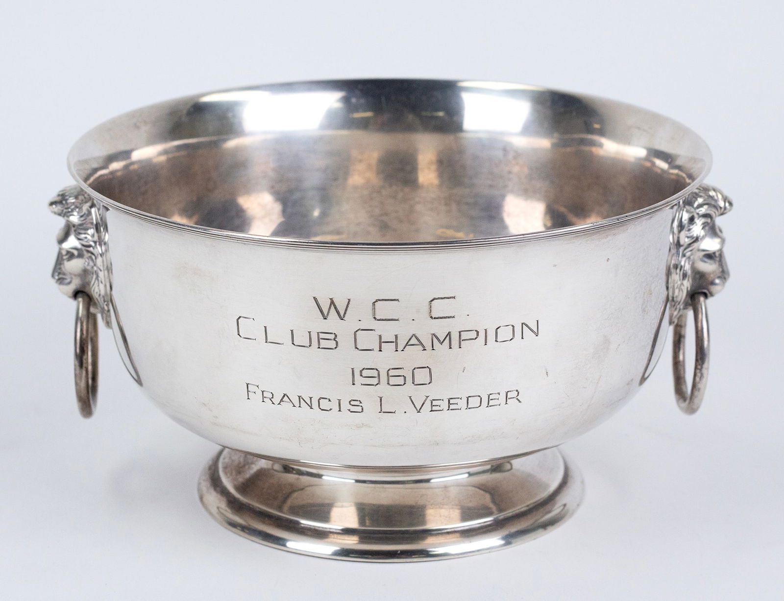 Ornate Sterling Golf Trophy (1 of 5)