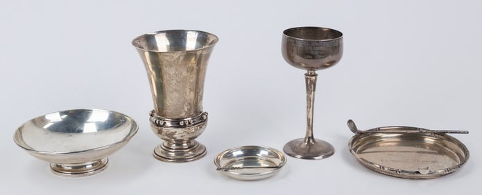 Sterling Silver Golf Trophies (20th Century)
