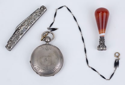 Antique Silver Article Collection
