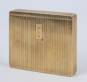 14K Men's Gold Cigarette Case