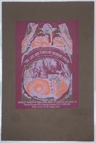 1969 Opera Poster. (Robert Wilson)