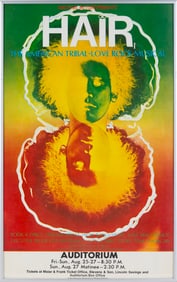 Vintage 'Hair' Poster