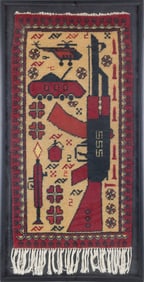 Afghan War Rug (Circa 1980s)