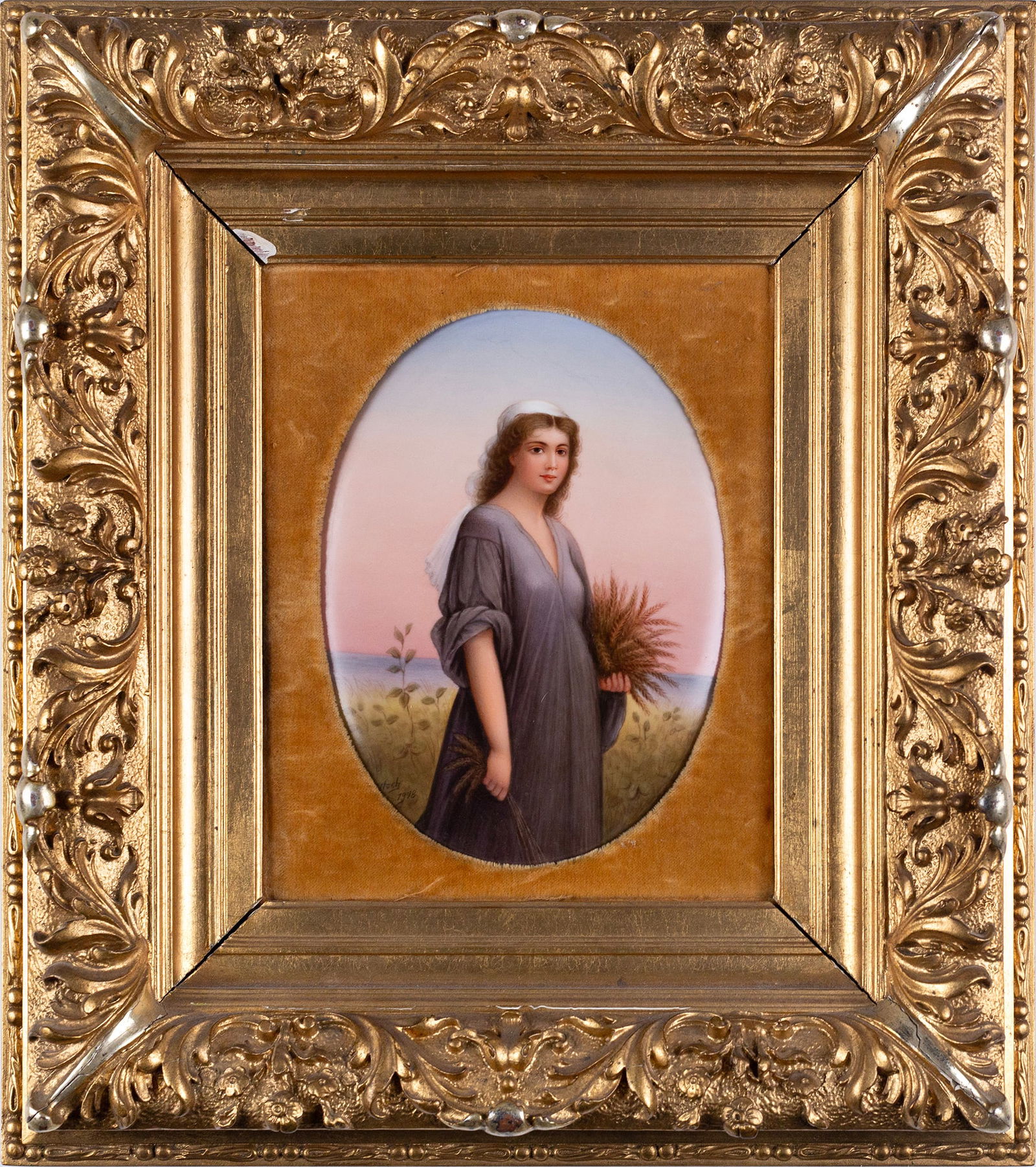 KPM Plaque Ruth after Landelle (1 of 4)