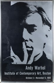 Andy Warhol (American, 1928 - 1987) Exhibition Poster