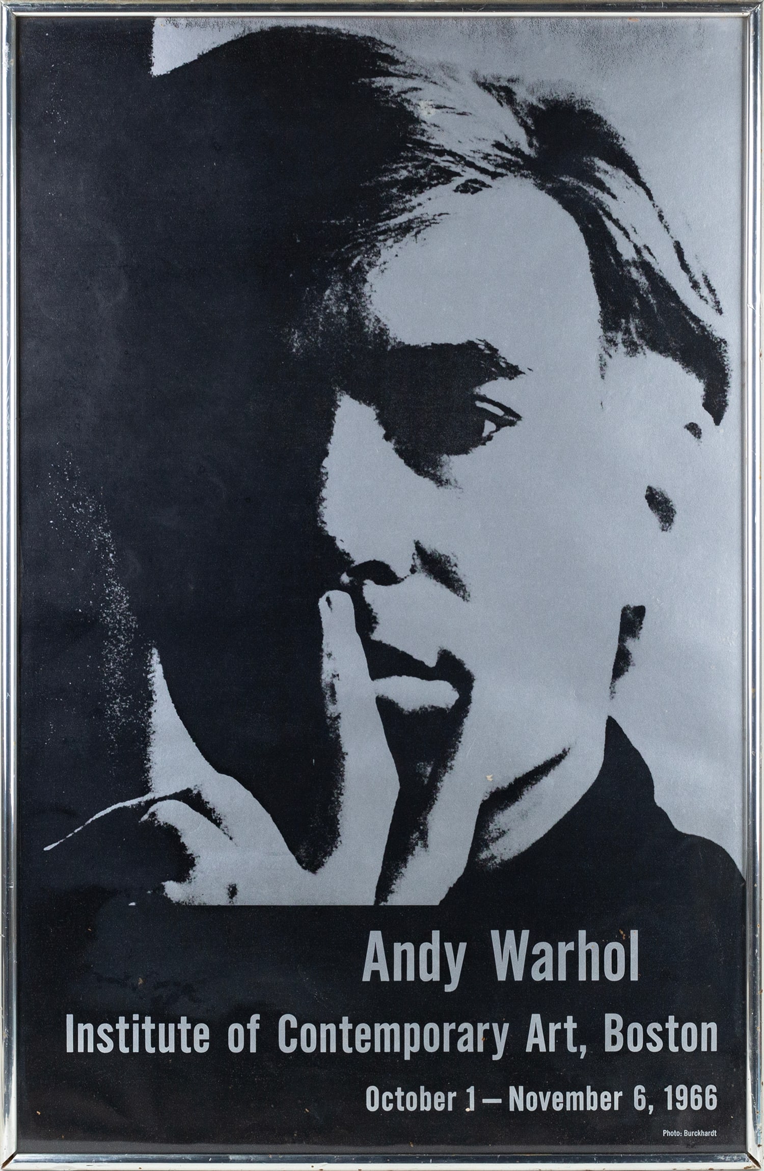 Andy Warhol (American, 1928 - 1987) Exhibition Poster (1 of 2)