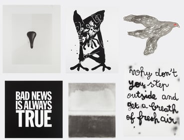 White Columns Print Portfolio