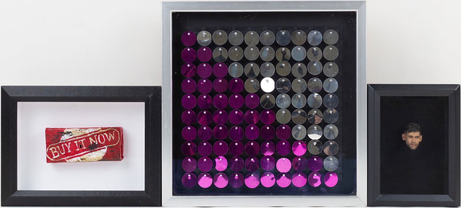 Shadow Boxed Multiples and Found Objects (1 of 1)