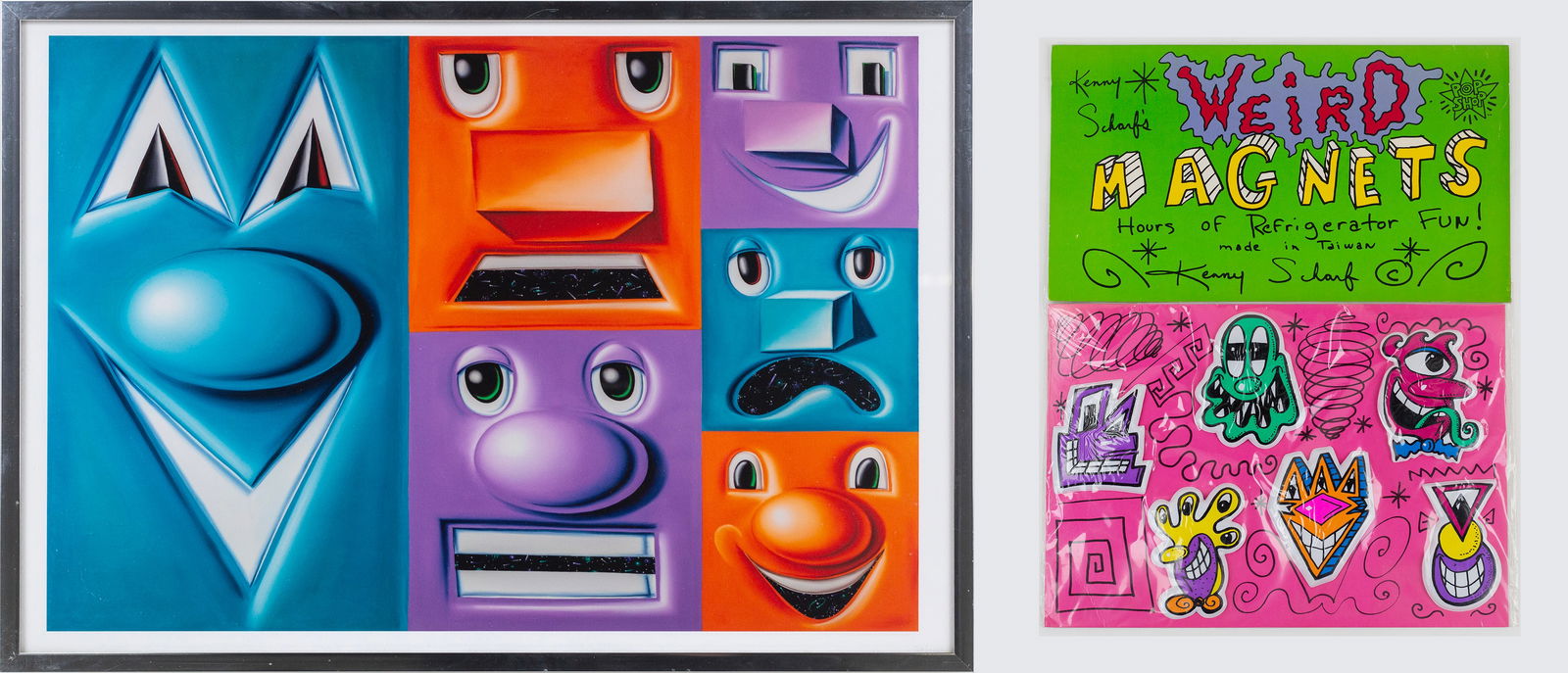 Kenny Scharf (American, b. 1958) (1 of 2)