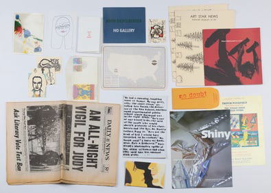 Contemporary Artist Ephemera