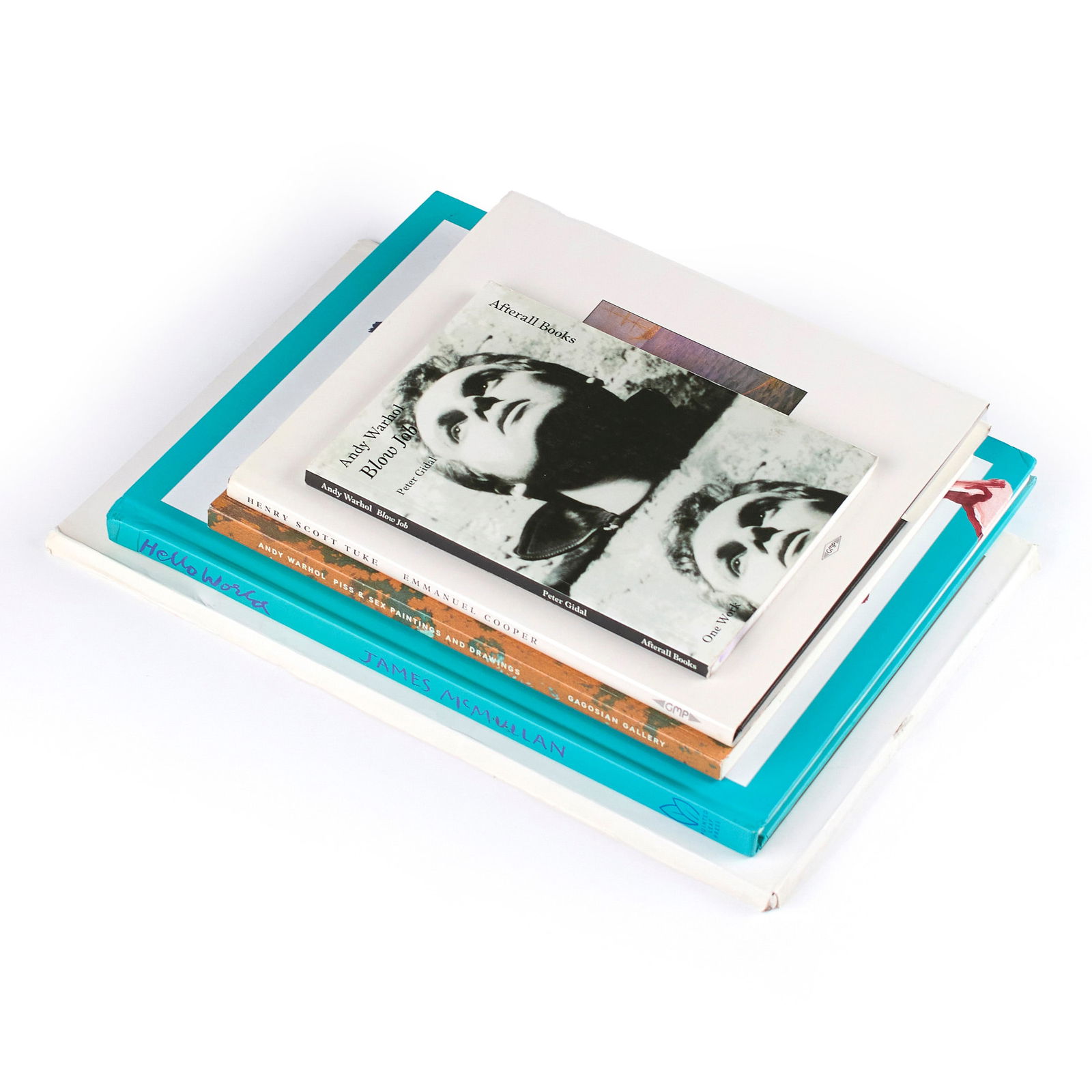 Homoerotic Fine Art Books: Five (5) art books. Collection includes: "The Life & Work of Henry Scott Tuke 1858-1929." First edition. Published by GMP Publishers Ltd., London, in 1987. Hardcover. 10 1/2 x 9 1/4"; James McMullan (