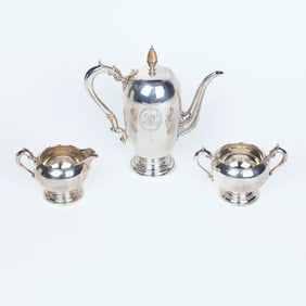 Hardy and Hayes Sterling Silver Coffee Set