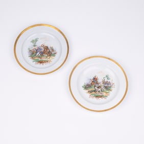 Meissen Cabinet Plates (19th Century)